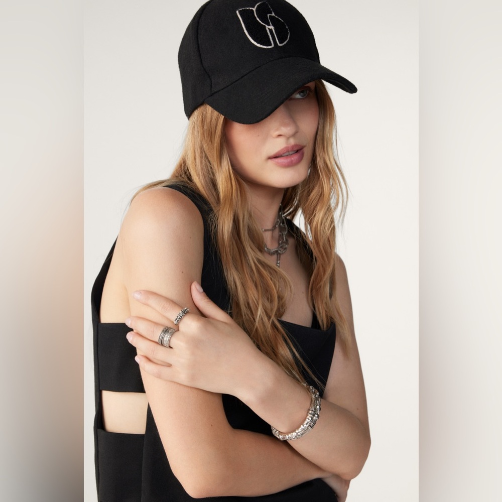 🖤🦄 Authentic ba&sh Hugo Balck Cap 🧢